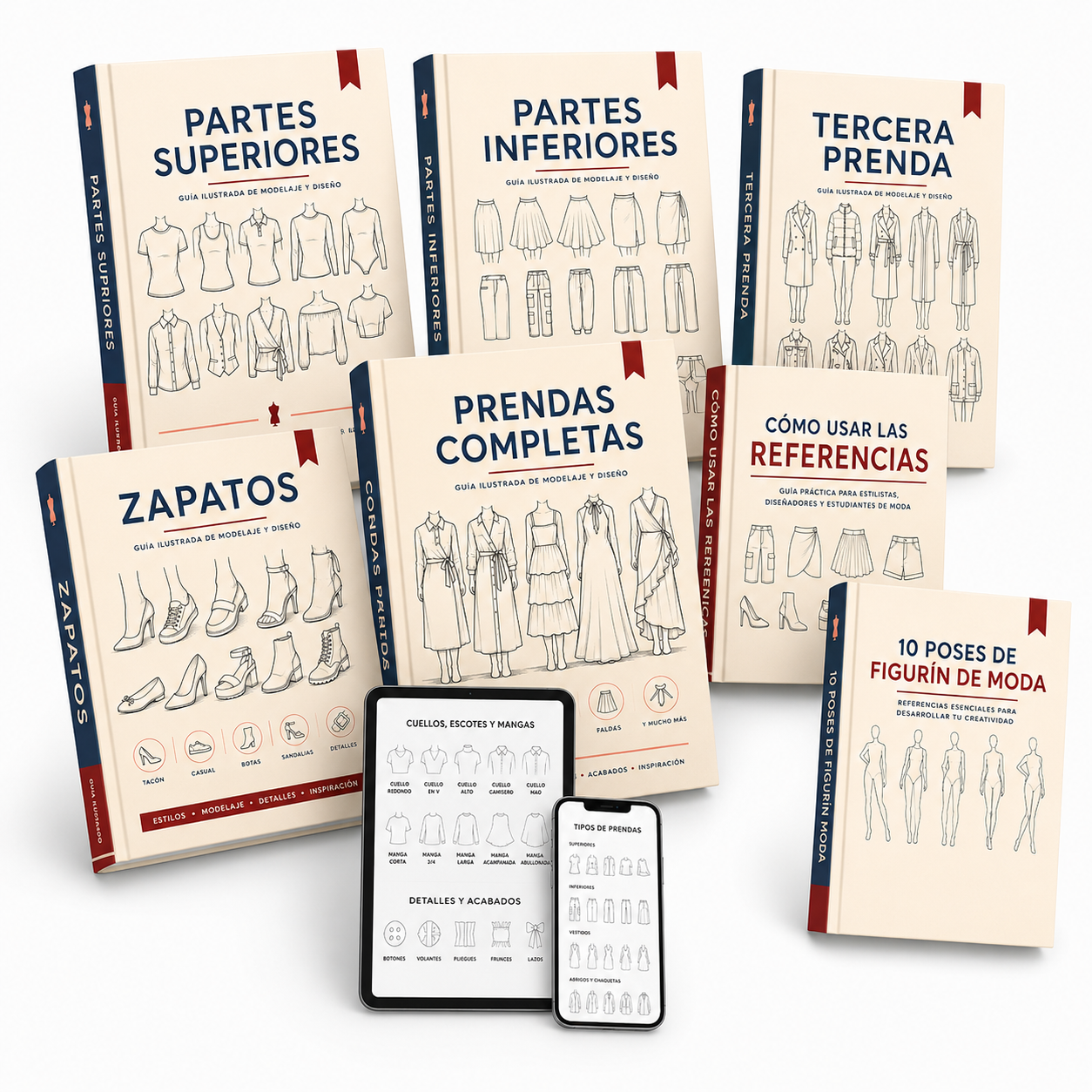 Mockup del Pack de Referencias de Ropa